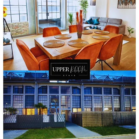 Neu! Upper Industrial Loft Domizil Mit Dachterrasse & Ausblick Prázdninový dům *