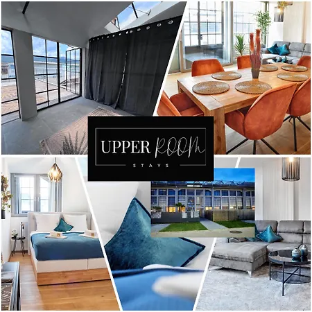 Tatil Evi Neu! Upper Industrial Loft Domizil Mit Dachterrasse & Ausblick *