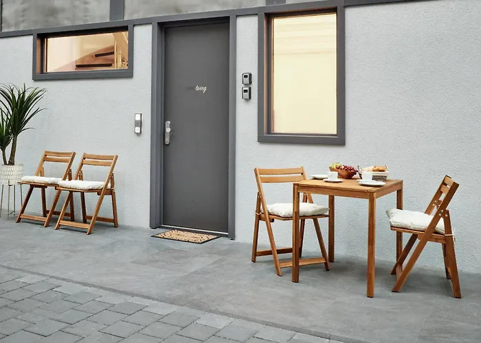 度假居 Neu! Upper Industrial Loft Domizil Mit Dachterrasse & Ausblick