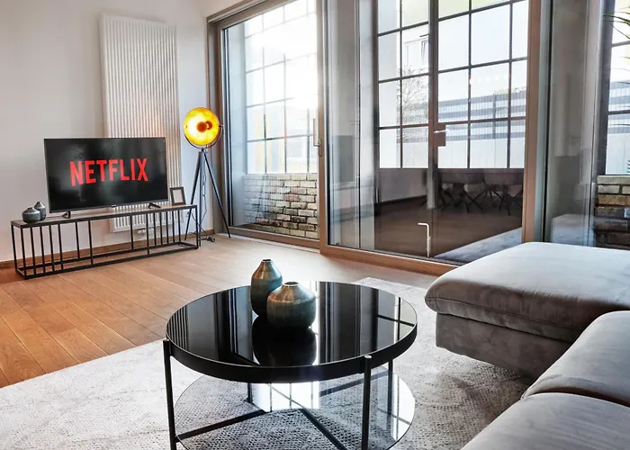 Neu! Upper Industrial Loft Domizil Mit Dachterrasse & Ausblick Tatil Evi Neustadt an der Weinstraße