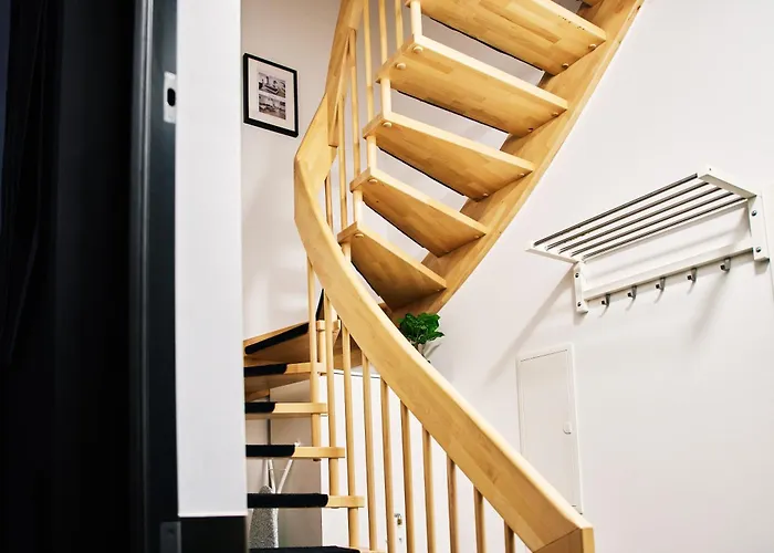 Tatil Evi Neu! Upper Industrial Loft Domizil Mit Dachterrasse & Ausblick *